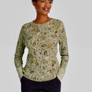 3/$10 Knox Rose Multicolor Textured Knit Thermal top